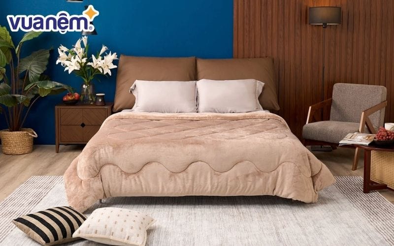 Độ mềm mại và khả năng nâng đỡ của chăn ga gối là yếu tố rất quan trọng