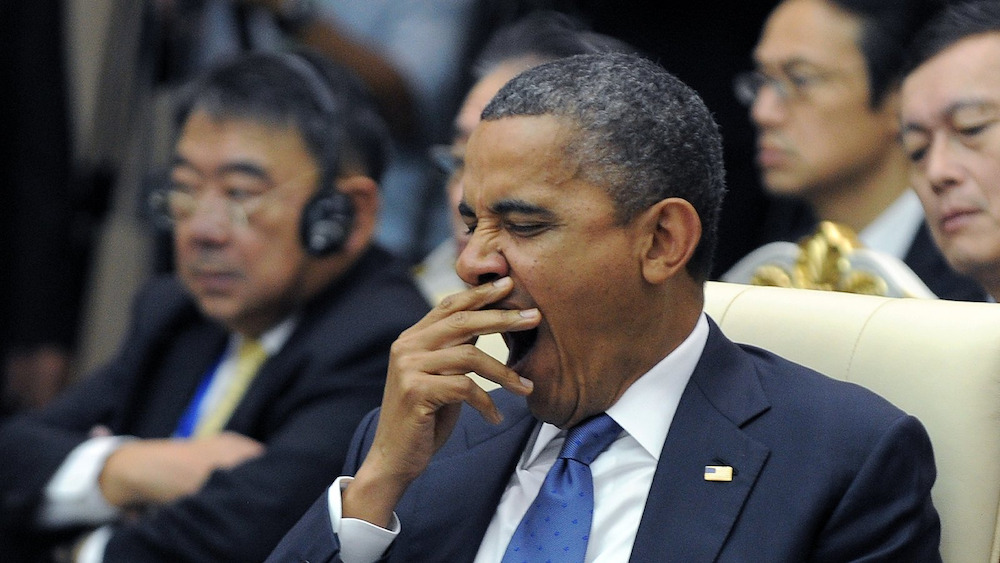 Đến Barack Obama còn ngáp thì bạn đừng quá “ngại ngáp”