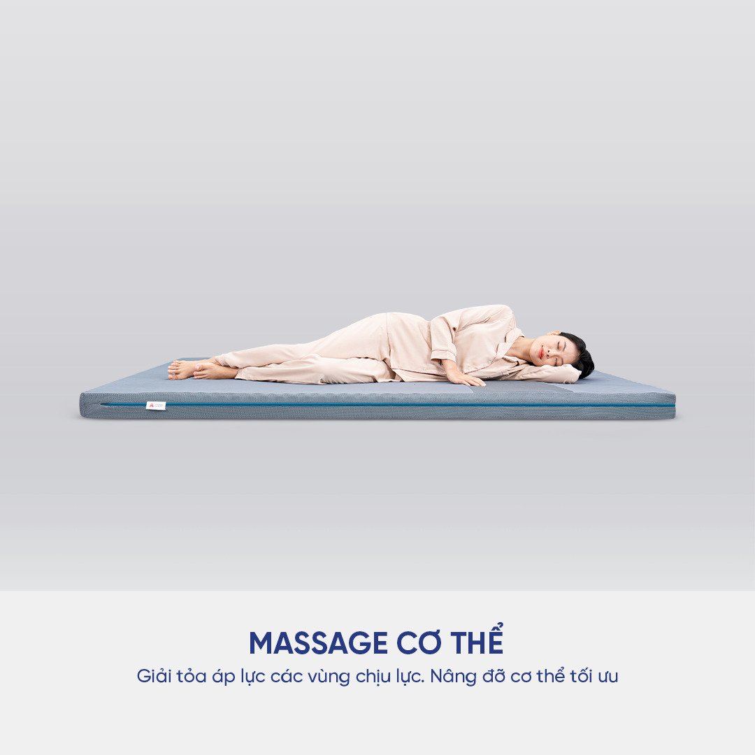 Nệm Goodnight Osaka - Massage chủ động, xua tan nhức mỏi