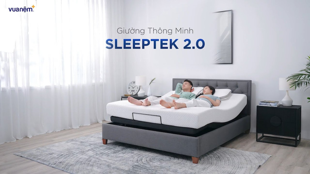 Giường thông minh Sleeptek 2.0 là giải pháp để chữa ngủ ngáy 