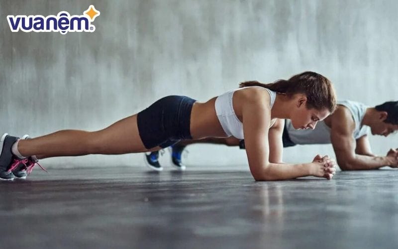 Plank giảm mỡ bụng hiệu quả