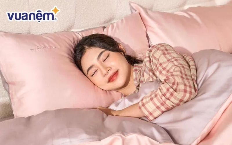 Chăn ga gối nệm chất lượng giúp cải thiện giấc ngủ mỗi đêm