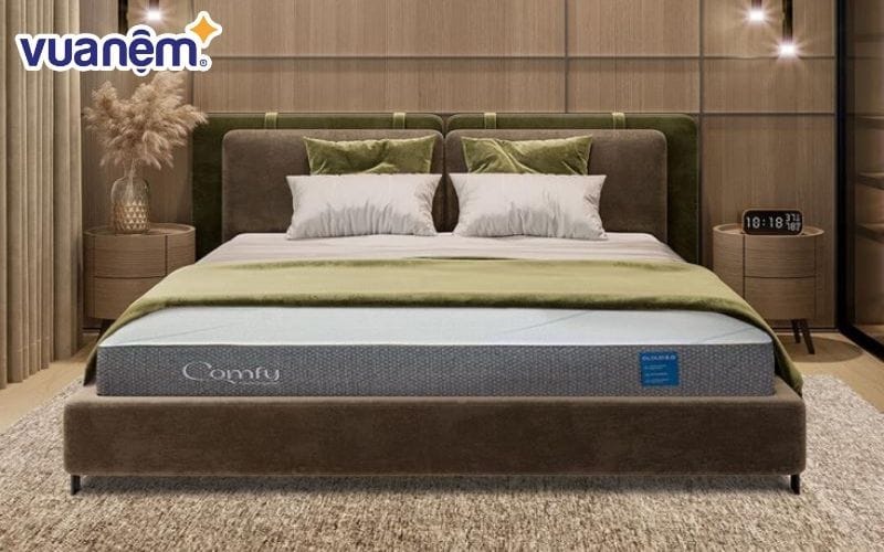 Độ dày nệm foam phù hợp sẽ giúp nệm giữ được cấu trúc, không bị xẹp nhanh và đem lại cảm giác thoải mái bền lâu.
