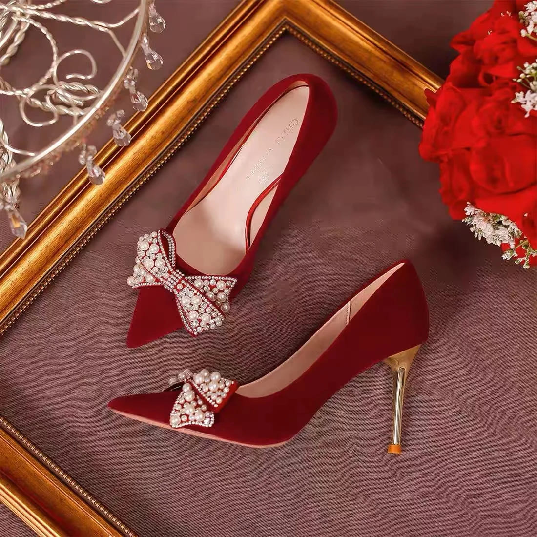 chọn màu cho giày cưới đẹp