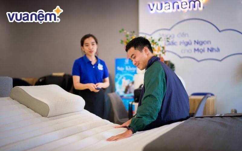 Chọn nệm êm tại Vua Nệm để chăm sóc giấc ngủ của bạn mỗi đêm