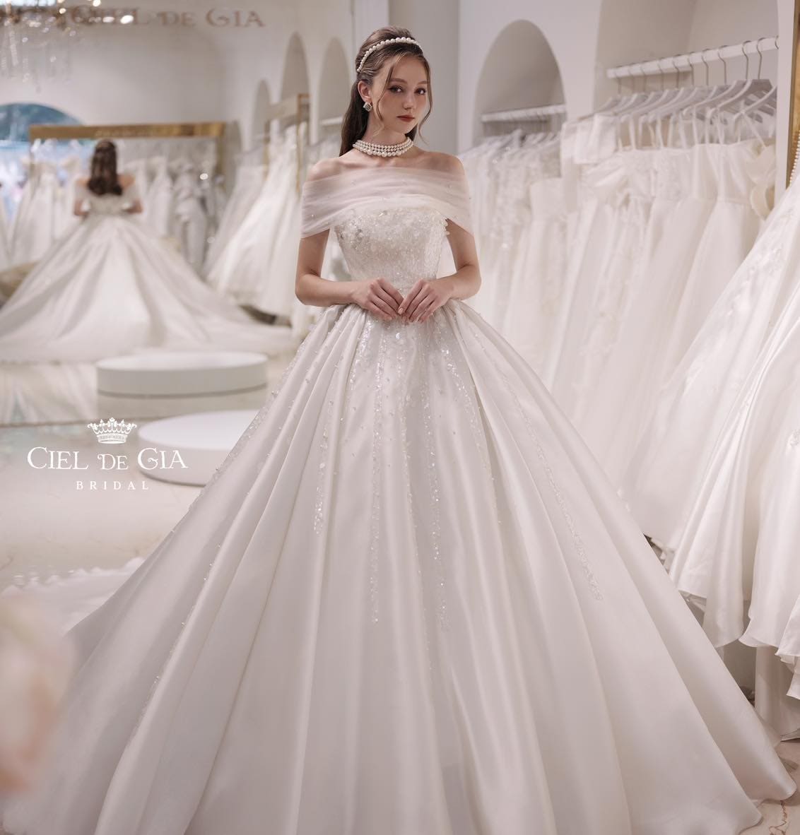Ciel de Gia Bridal studio cho thuê váy cưới đẹp nhất ở Hai Bà Trưng Hà Nội