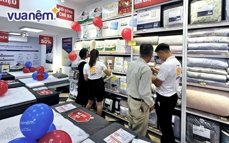 Ghé Vua Nệm - Chọn sản phẩm chăm sóc giấc ngủ mỗi đêm