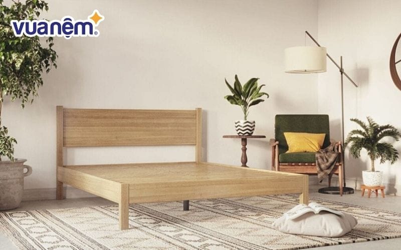 Giường ngủ gỗ là nội thất giúp nâng tầm không gian sống