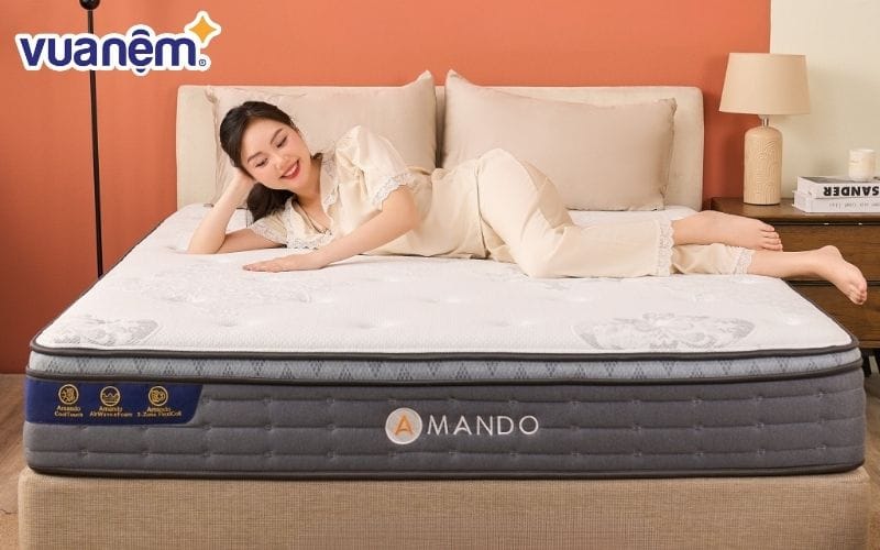 Lựa chọn nệm chất lượng từ Vua Nệm để có giấc ngủ ngon mỗi đêm, hạn chế tình trạng nước bọt màu vàng vào buổi sáng