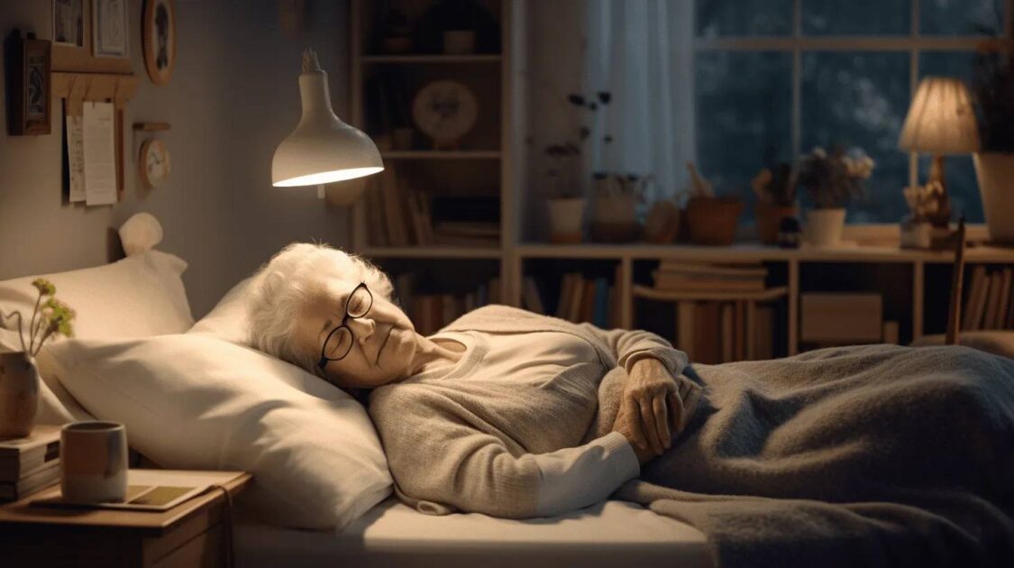 Màu đèn ngủ tốt cho người già