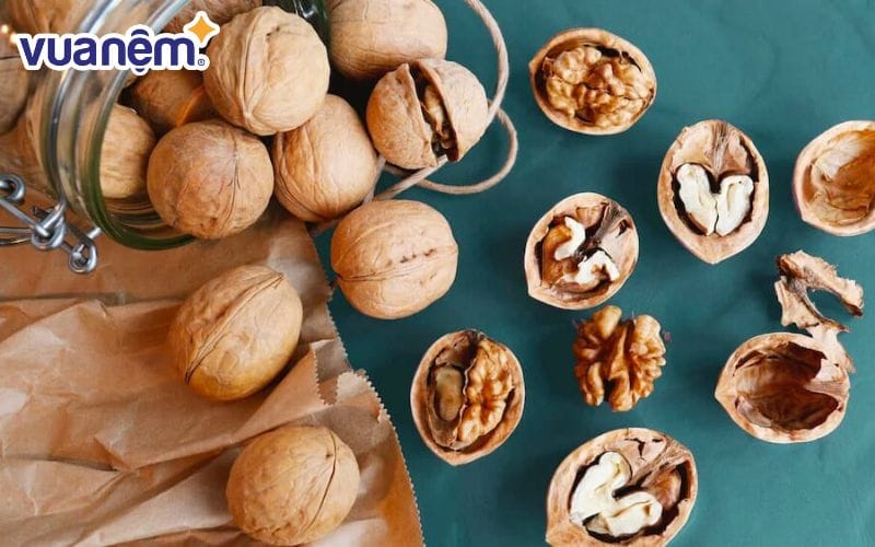 Quả óc chó là nguồn chứa chất chống oxy hóa tự nhiên dồi dào