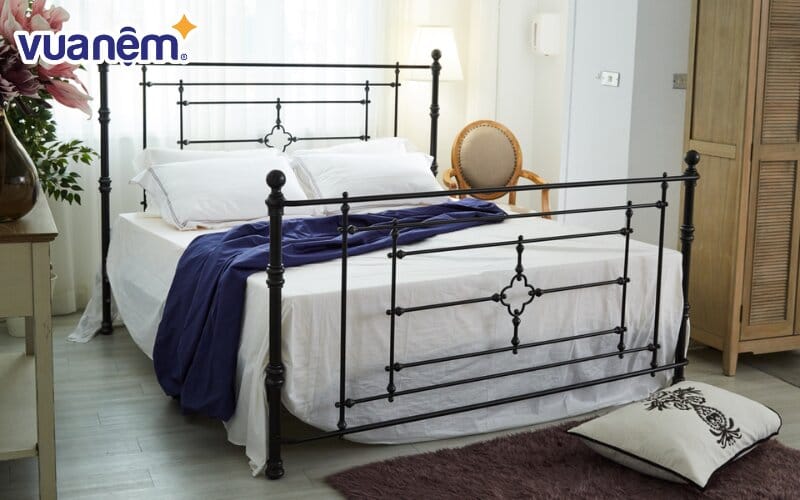 Giường sắt sở hữu nhiều mẫu mã và kiểu dáng hiện đại, phù hợp nhiều phong cách nội thất và sở thích cá nhân
