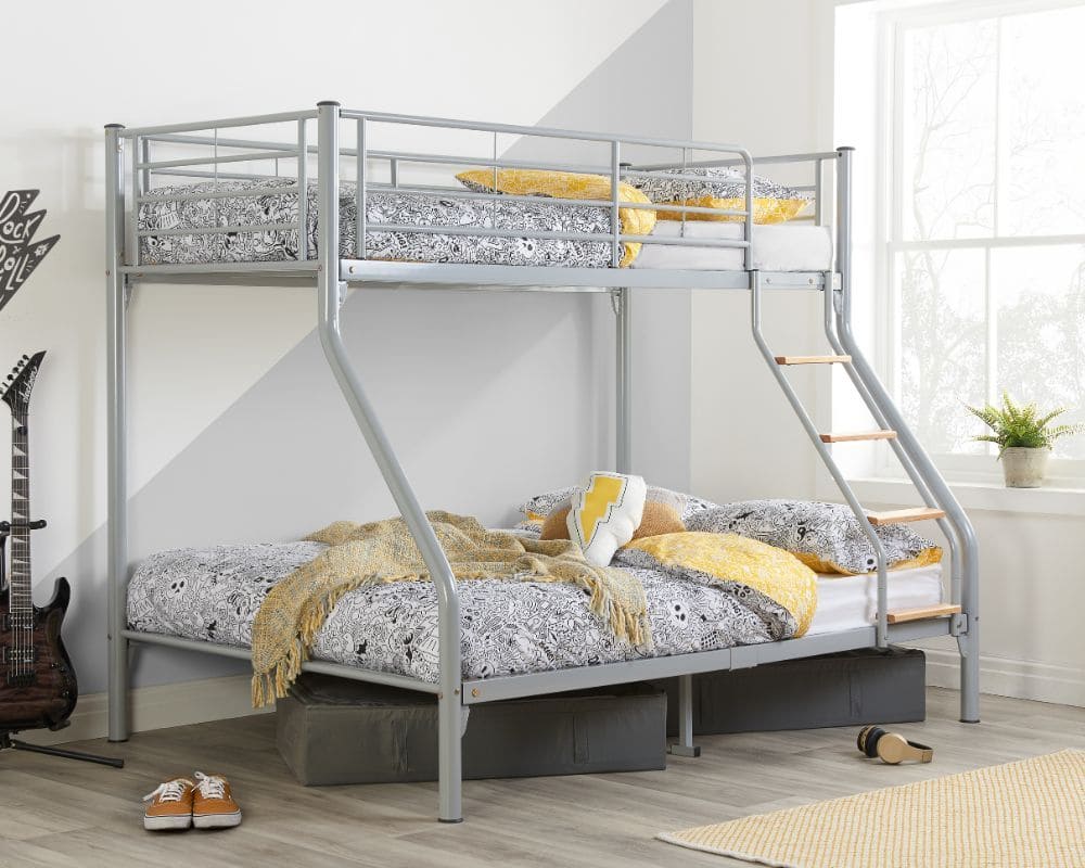 so sánh tính thân thiện với người dùng giữa giường tầng gỗ và giường tầng sắt