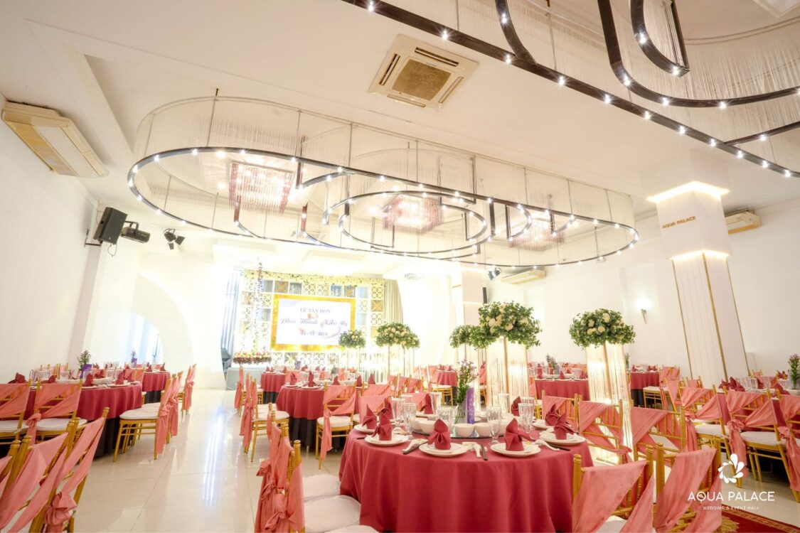 trung tâm tiệc cưới vừa và nhỏ Aqua Palace ở TPHCM