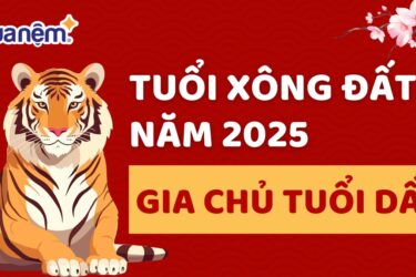 Hướng dẫn chủ nhà tuổi Dần chọn người xông đất năm 2025