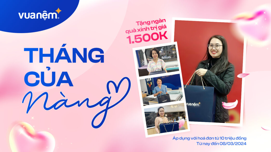 Duy nhất tháng 3: Tháng của nàng - Tặng ngàn quà xinh