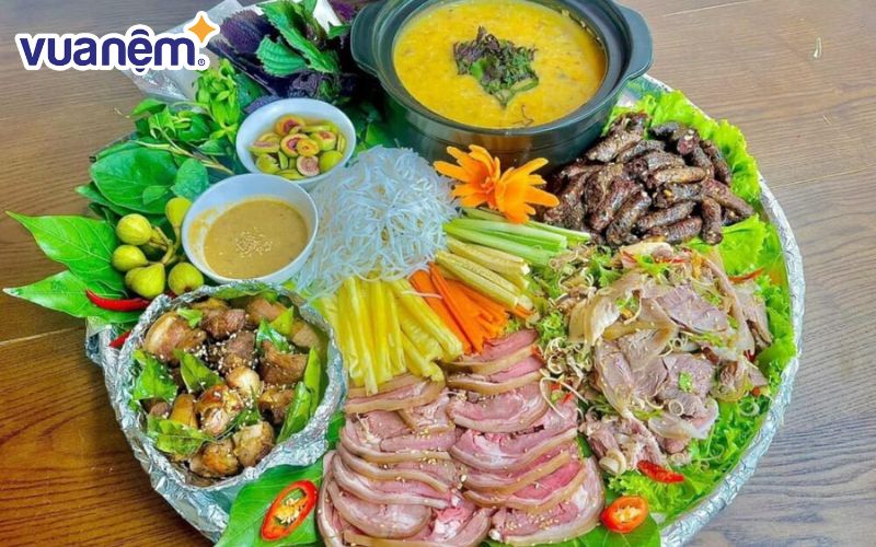 Nhà hàng lẩu dê Tuấn Hằng có nhiều món ngon hấp dẫn