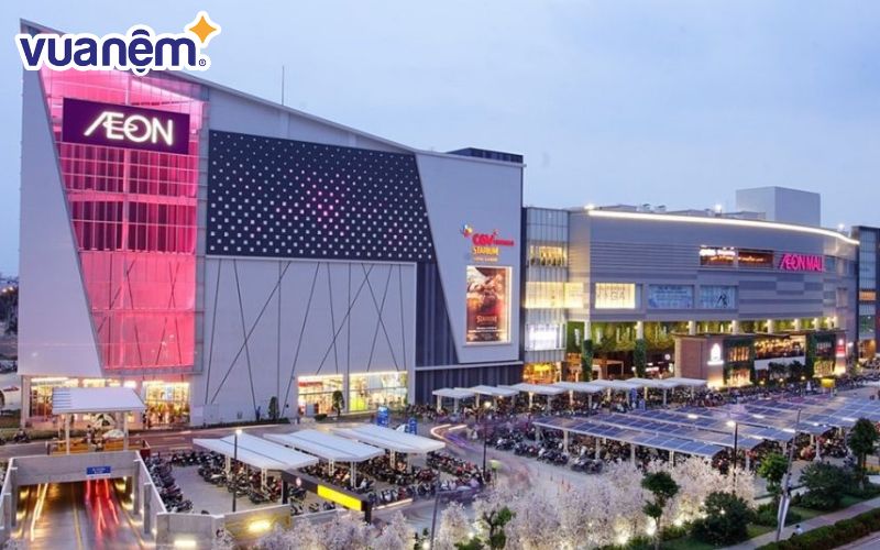 Aeon Mall Long Biên là địa điểm thích hợp để vui chơi vào ngày cuối tuần