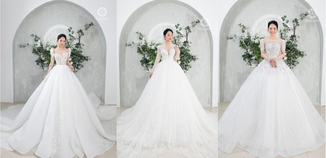Ariana Bridal cho thuê váy cưới đẹp nhất ở quận Tân Bình