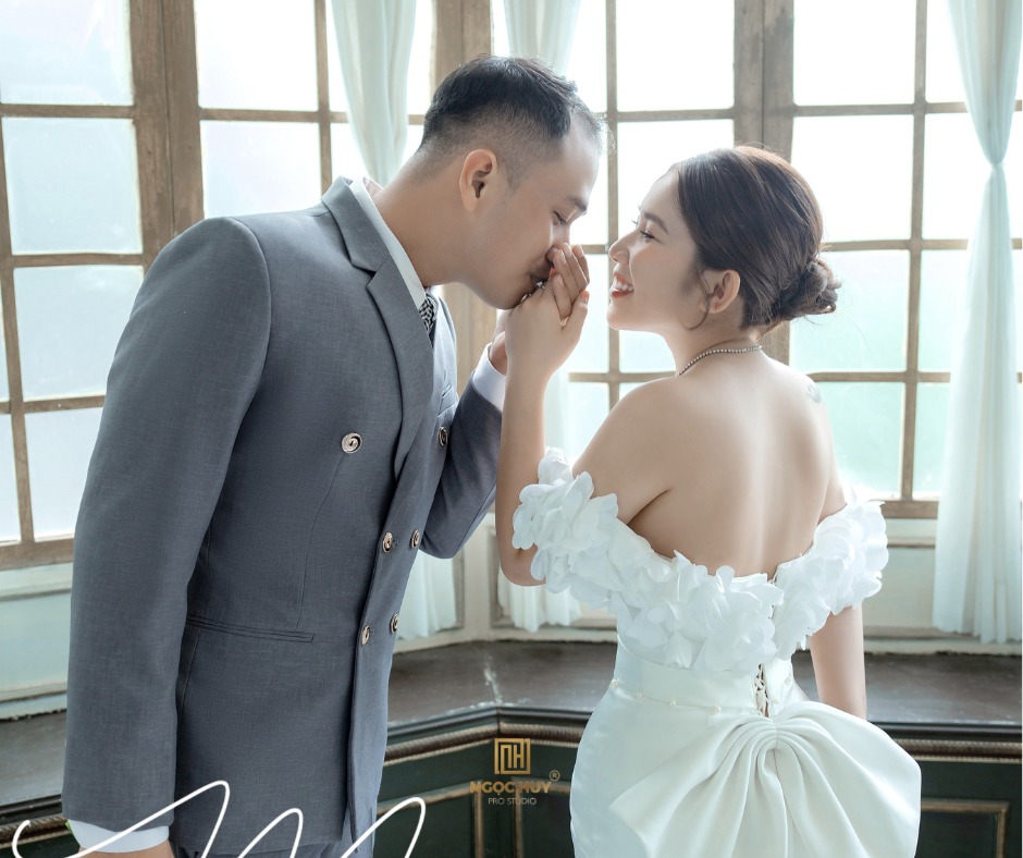 ngọc huy studio cho thuê váy cưới đẹp nhất ở quận Tân Bình