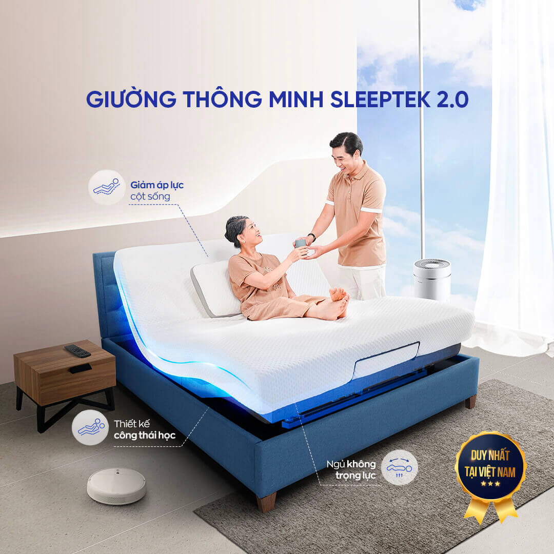 Chiếc giường thông minh đạt tiêu chuẩn quốc tế duy nhất tại Việt Nam
