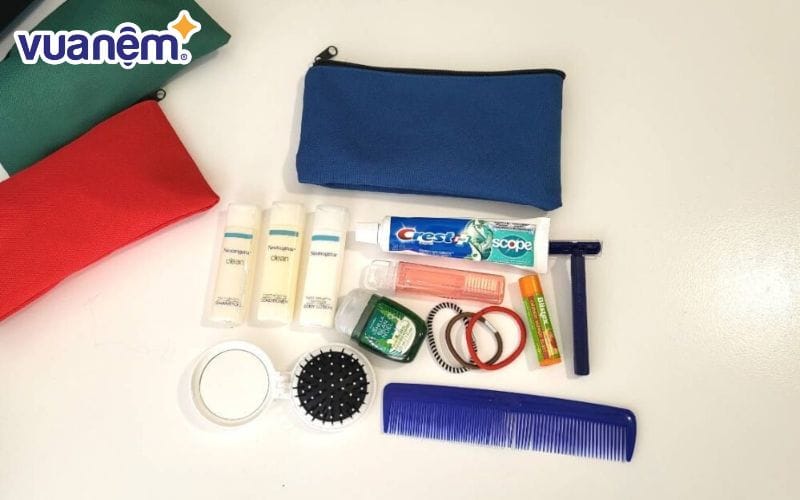 Nên chuẩn bị đầy đủ đồ vệ sinh cá nhân để mang về nhà chồng