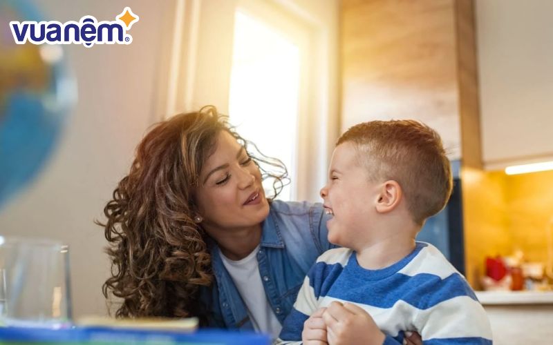Con trai tên Quân có tính cách vui vẻ và là người tài ba
