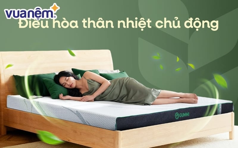 Nệm bốn mùa được ưa chuộng do phù hợp với khí hậu tại Việt Nam