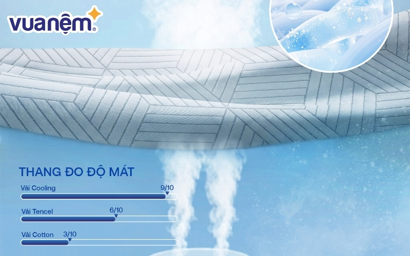 Nệm foam iComfy Coolax Plus