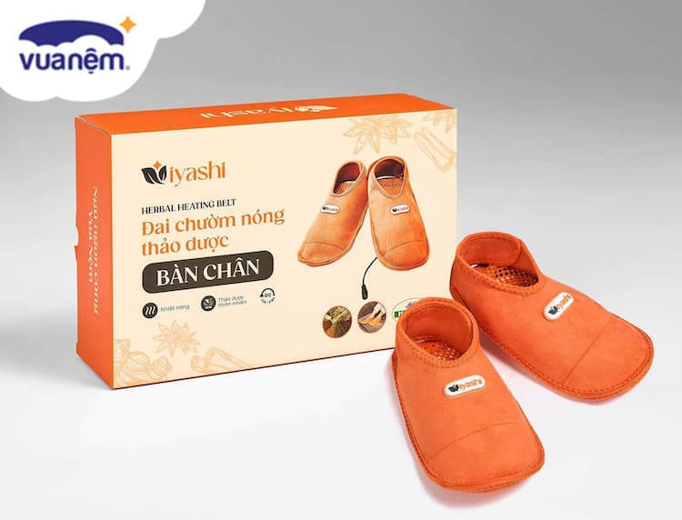 đai chườm thảo dược bàn chân iyashi