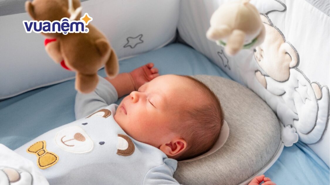 gối chống lõm đầu