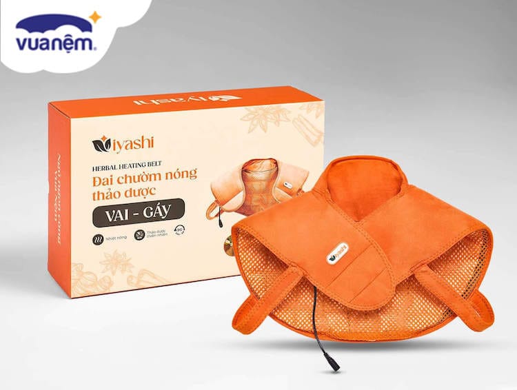 đai chườm thảo dược vai gáy iyashi