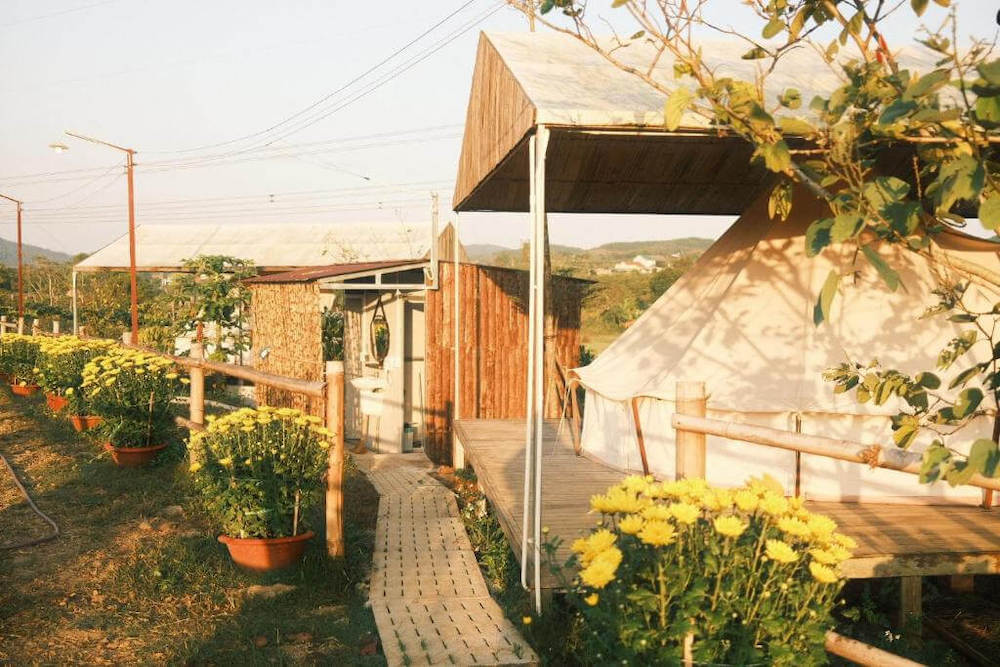 các khu glamping bảo lộc đẹp 