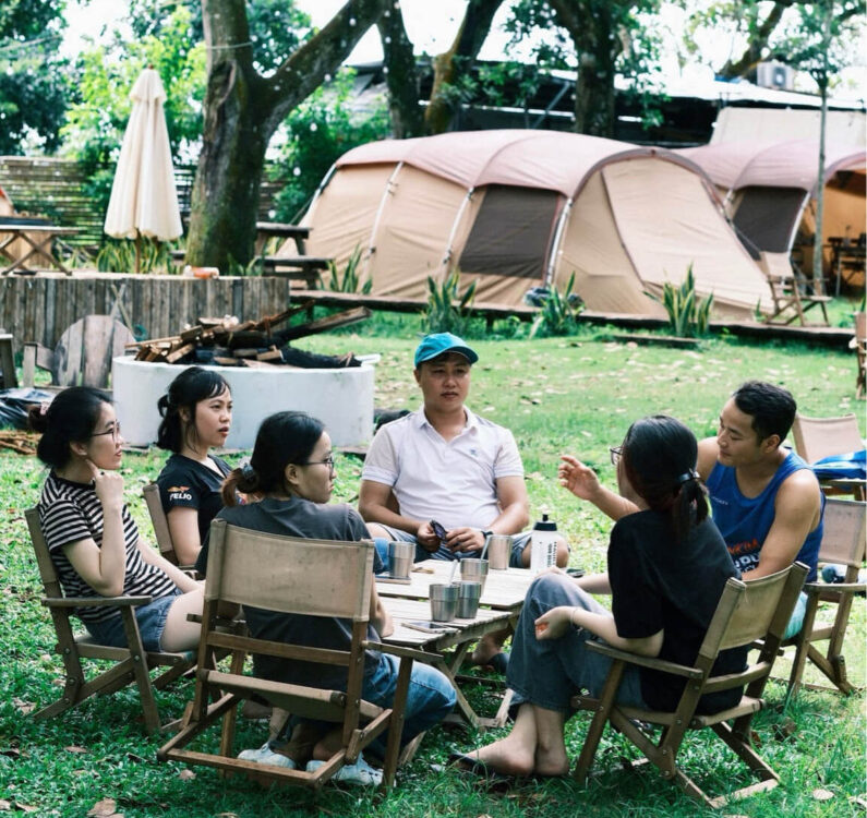 địa điểm glamping ở gần sài gòn 