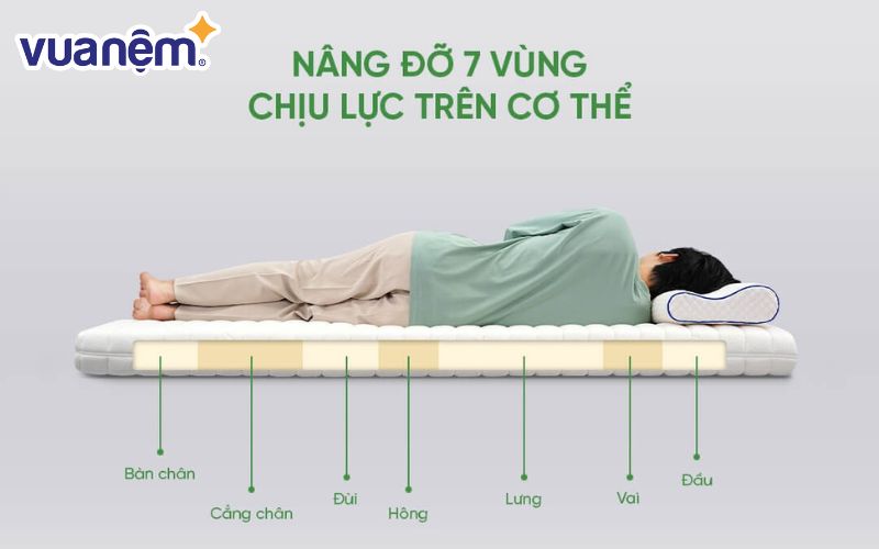 Nệm cao su Gummi được sản xuất nhờ công nghệ tạo bọt vật lý tiên tiến nhất trên thế giới hiện nay