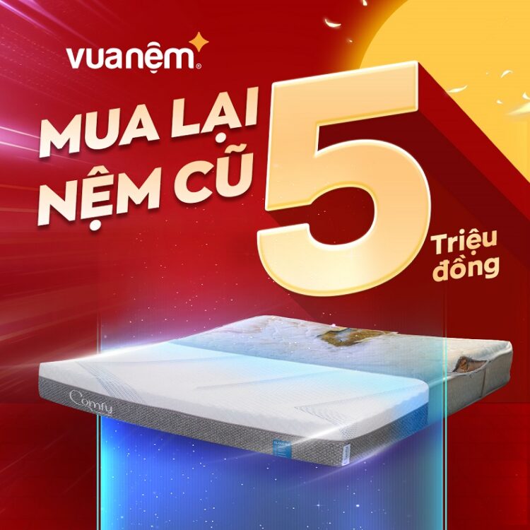 Thu nệm cũ - Lấy nệm mới