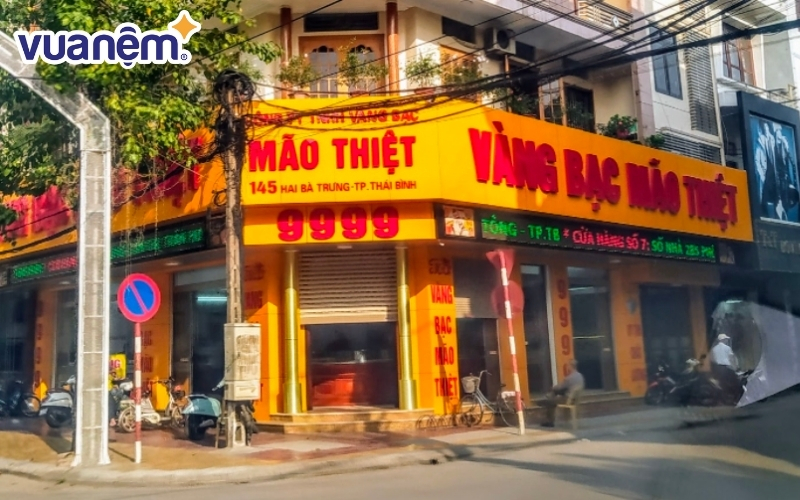 Vàng Mão Thiệt là cơ sở vàng bạc đá quý uy tín tại Thái Bình