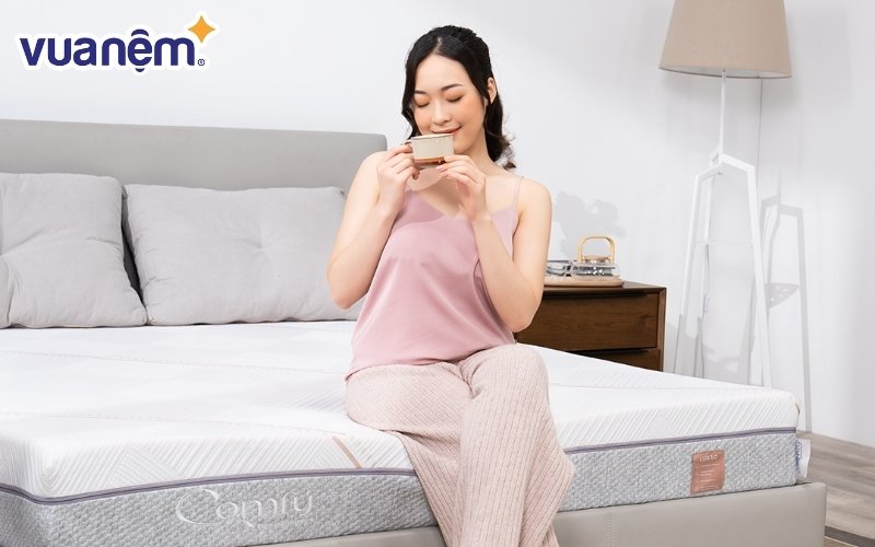 Nệm Foam Comfy Lux 1.0 sử dụng công nghệ và chất liệu tiên tiến từ Mỹ