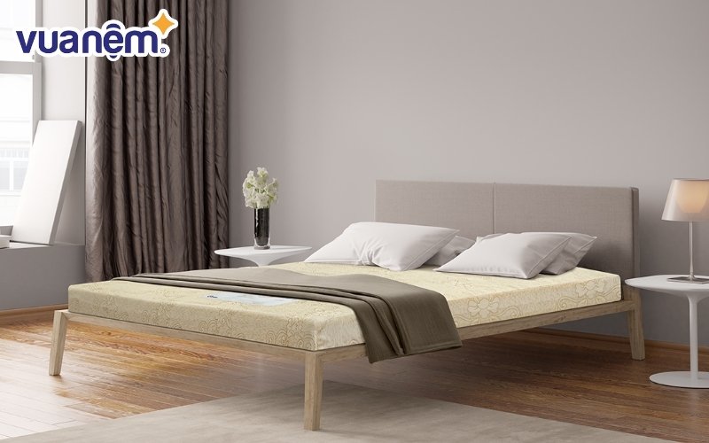 Nệm foam gấp 3 Goodnight Eva sở hữu chất liệu rebond foam đàn hồi cao và chịu lực tốt.