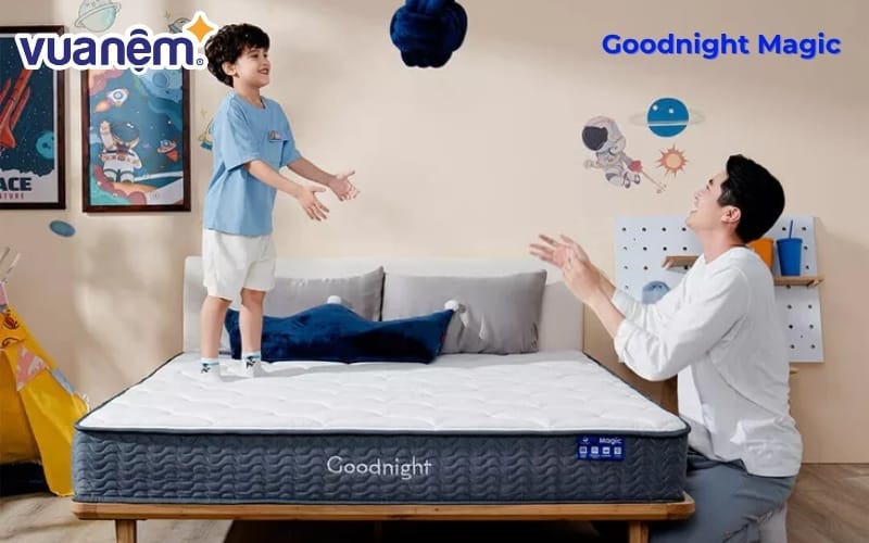 Nệm lò xo Goodnight Magic – Thoáng khí vượt trội, hỗ trợ giấc ngủ sâu cho người lớn tuổi