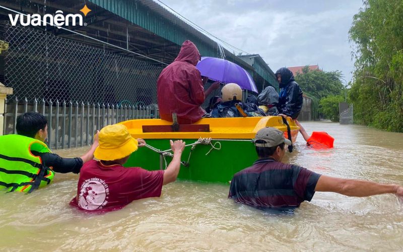 Di tản ngay lập tức đến khu vực an toàn khi xảy ra lũ, lụt