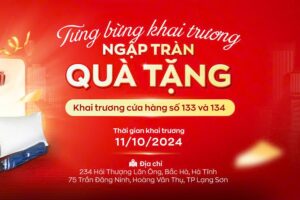 Vua Nệm tưng bừng khai trương hai cửa hàng mới tại Hà Tĩnh, Lạng Sơn cùng vô vàn ưu đãi hấp dẫn