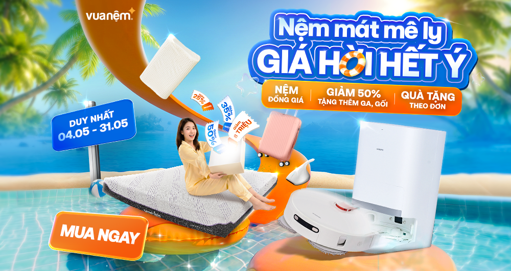 Banner khuyến mãi Tháng 5
