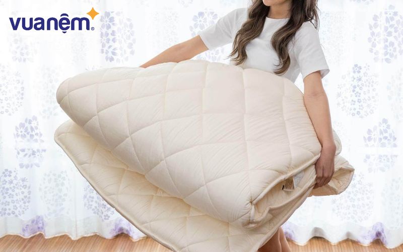 Chiếc nệm futon ngày nay của người Nhật Bản