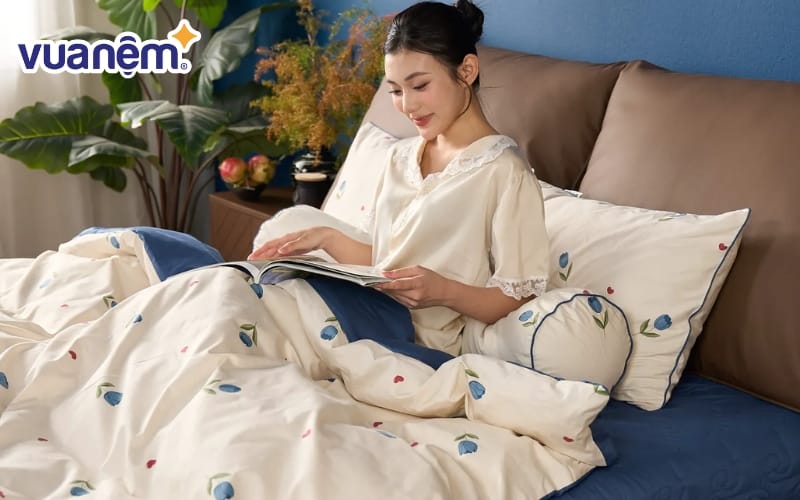 Cotton cao cấp còn nổi bật ở khả năng thoáng khí và độ bền cực lâu theo thời gian