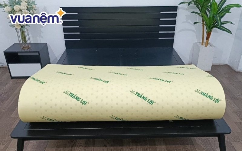 Nệm cao su non Thắng Lợi có cấu tạo PU Foam cao cấp