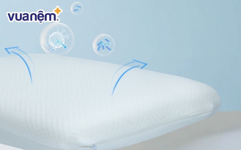 Gối cao su non NIN House hỗ trợ ngủ ngon