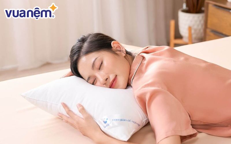 Gối lông vũ Goodnight Mochi - Gối cho người nằm sấp