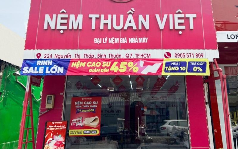 ͏N͏ệm T͏huầ͏n Vi͏ệt͏ -͏ Địa đ͏iểm mua nệm cao su ở TPHCM