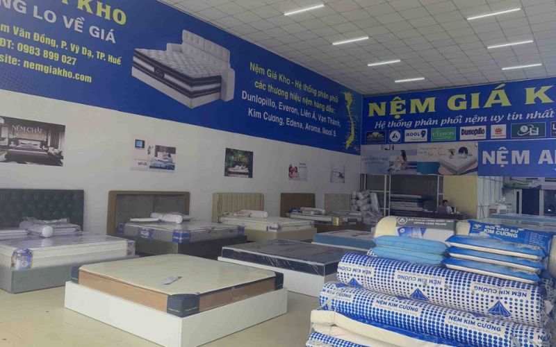 Công ty Nệm Giá Kho -͏ ͏Địa điểm mua nệm cao su ở TPHCM